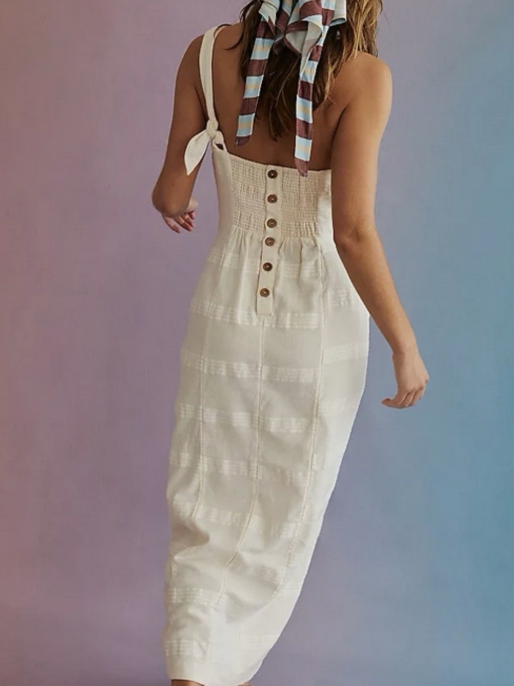 Free People One-Shoulder Midi Dress